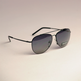 Mach10 Black Aviator Sunglasses for Men