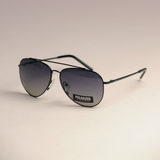 Mach10 Black Aviator Sunglasses for Men