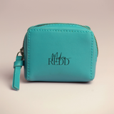 Vogue Redd Dru Persian Blue Mini Leather Pouch