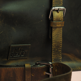Rustic Redd Leather Map Bag