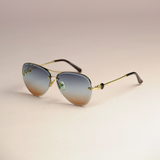 Modern Gem Aviator Sunglasses