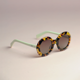 Monarch Redd Ilysse Demi Brown Vintage Sunglasses