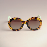 Monarch Redd Ilysse Demi Brown Vintage Sunglasses