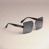 Monarch Redd Brané Gradient Gray Oversized Sunglasses