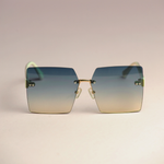 Monarch Redd Brané Gold Oversized Sunglasses 1