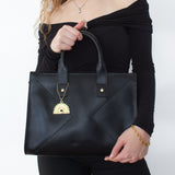 Hot in Black Medium Tote Bag 13"