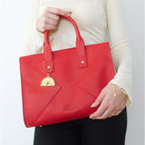 Hot in Red Medium Tote Bag 13"