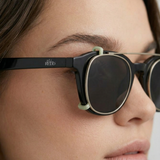 Iconic Redd Glasses Frames with Clip-on Eyeglasses