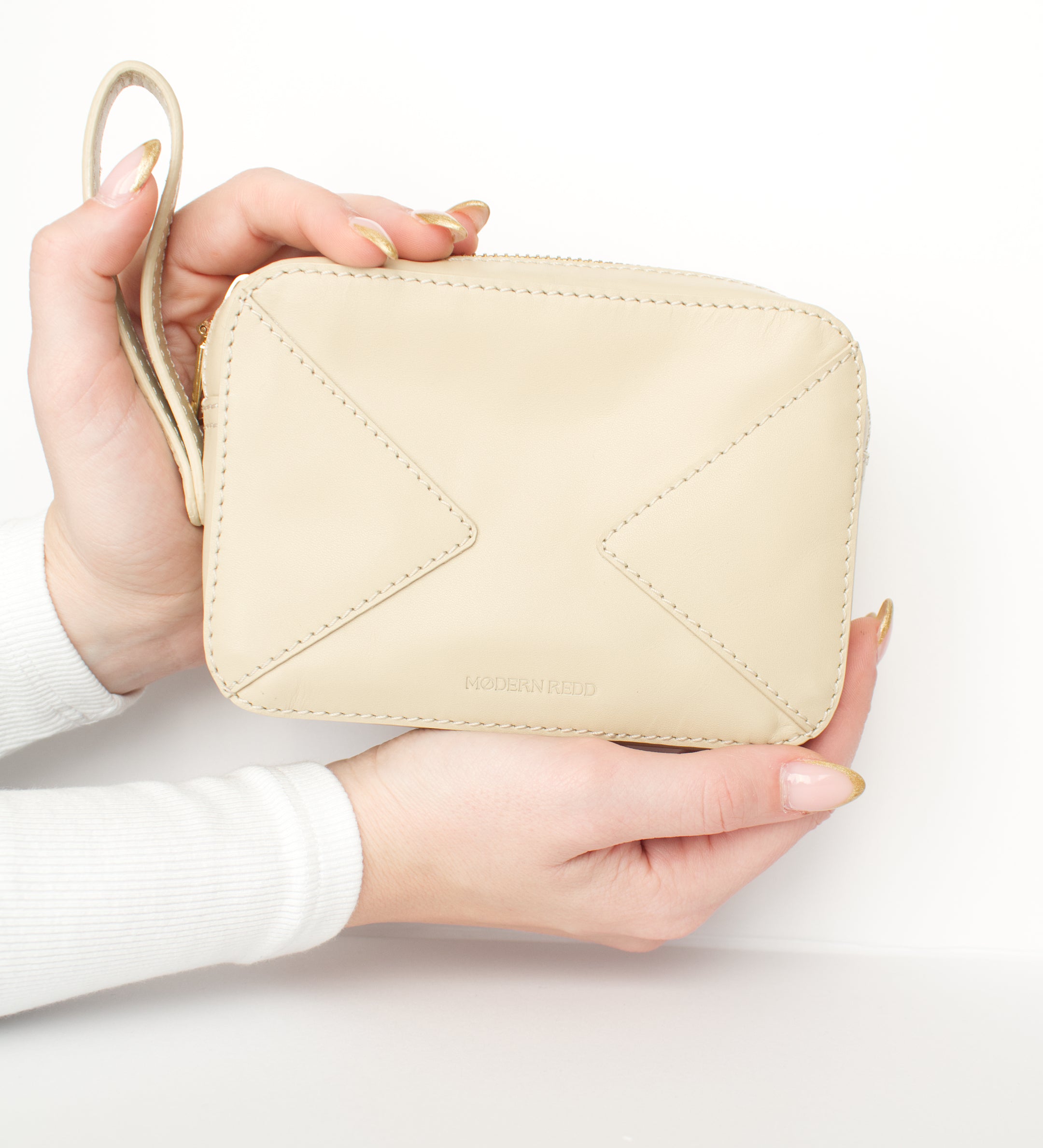 The Mira Stone Case Makeup Bag