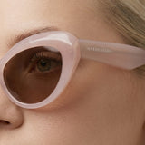 The Siren Slim Blush Sunglasses