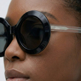 Monarch Redd Ilysse Black Vintage Sunglasses