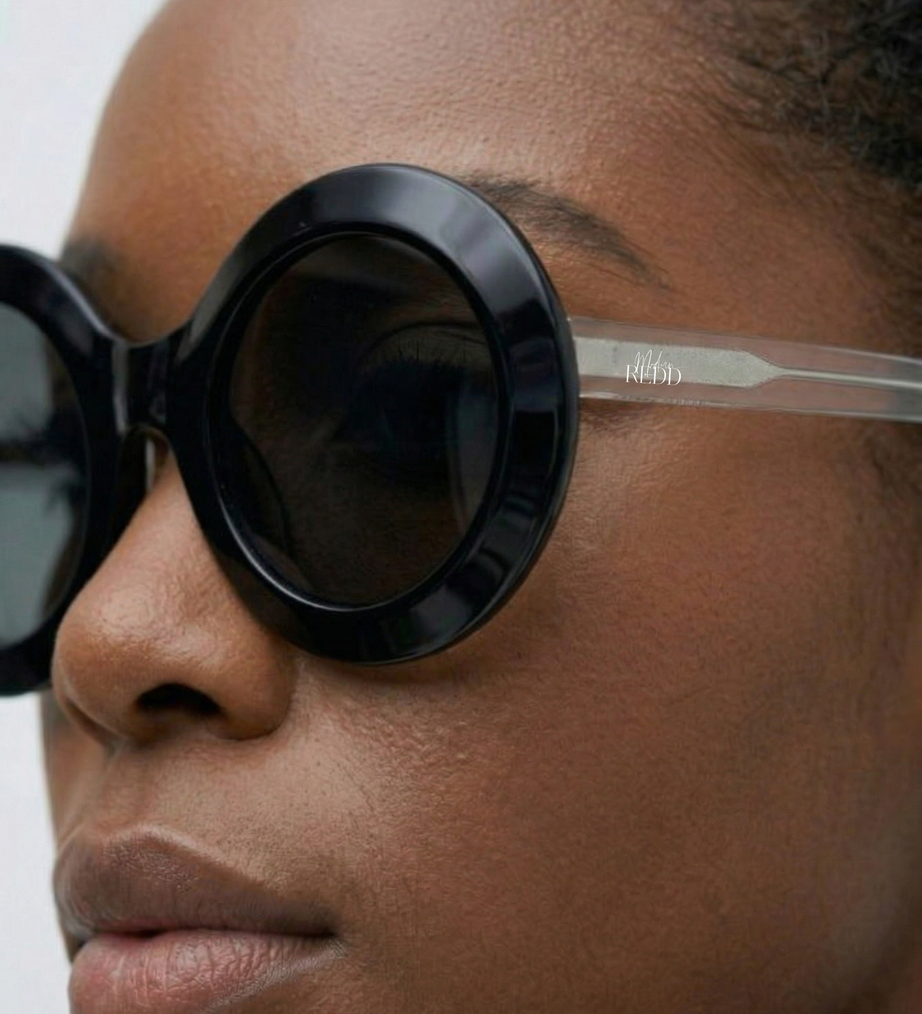 Monarch Redd Ilysse Black Vintage Sunglasses