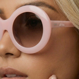 Monarch Redd Ilysse Pink Vintage Sunglasses