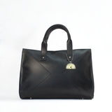 Office Siren Large Tote Bag Black 15"