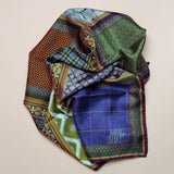 Pittoresco Redd Purple Square Scarf
