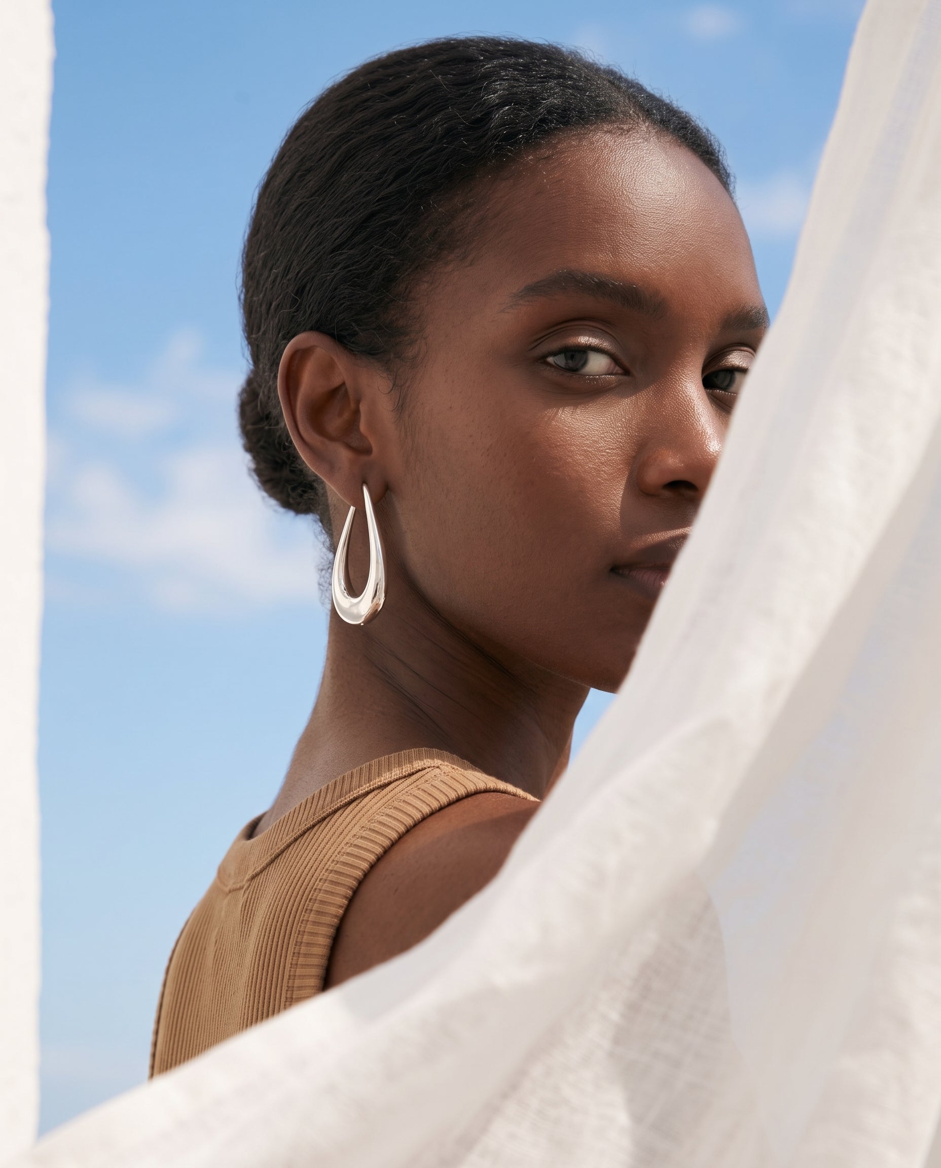 Leather handbags and minimalistic accessories