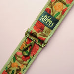 Modern Redd Bag Replacement strap Embriodered Hazelwood tan floral strap fall