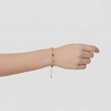 Titanium Steel Natural Stone Minimalist Bracelet