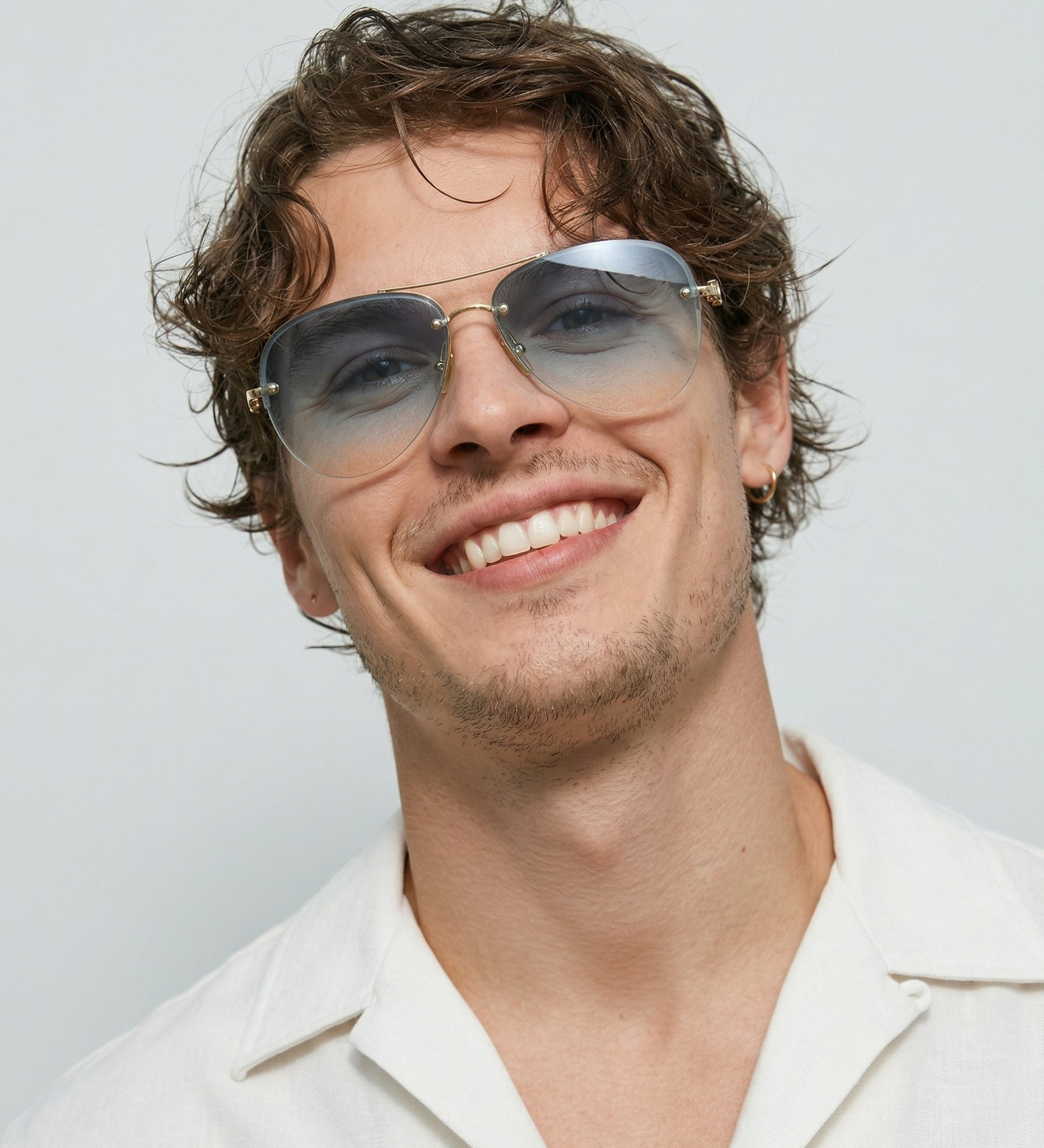 Modern Gem Aviator Sunglasses