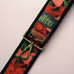 Modern Redd Bag Replacement strap Embriodered Sable black floral strap fall