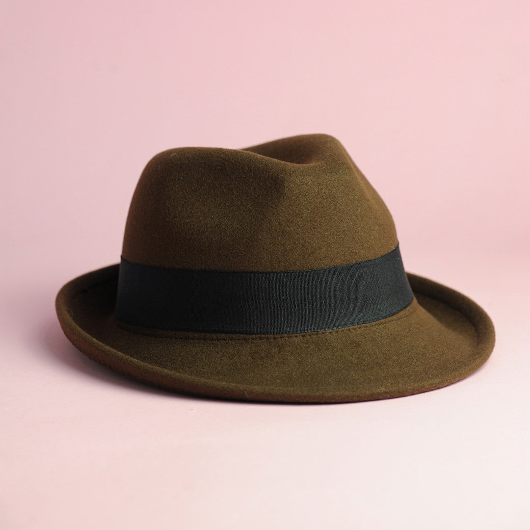 Modern Redd Jack Courtly Redd Trilby Fedora Hat 