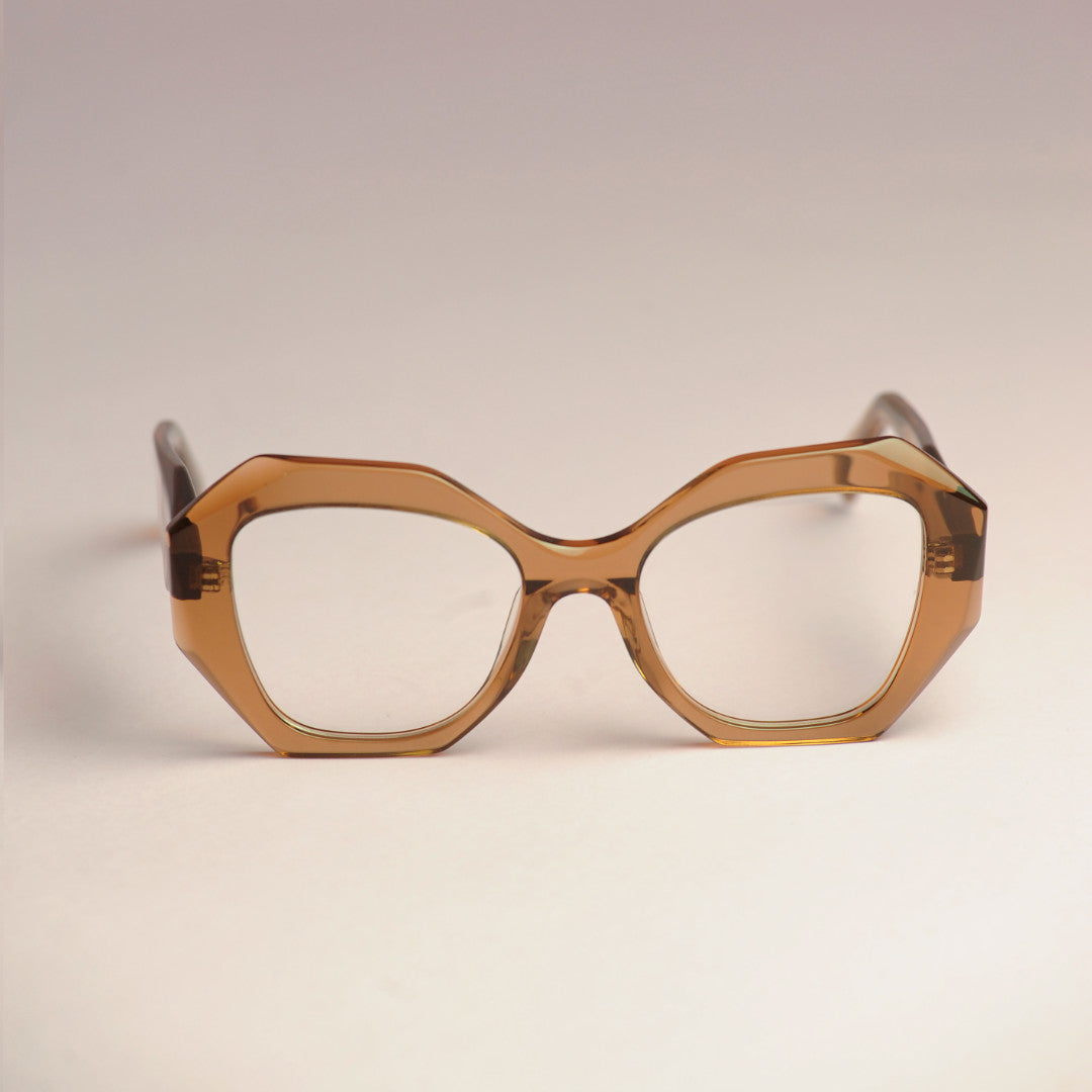 Modern Redd Monarch Redd Dot Optical Frames Light Brown fall 1