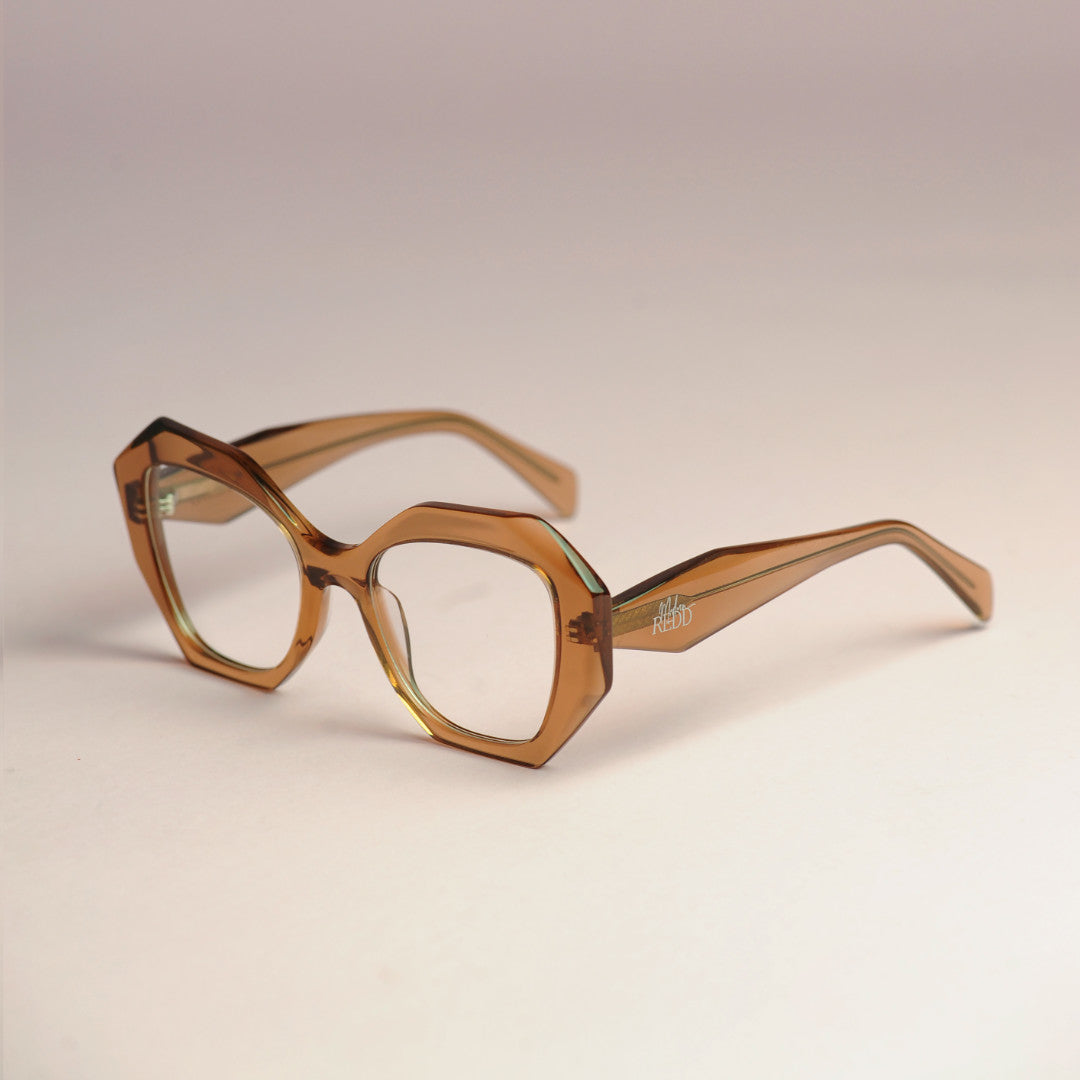 Modern Redd Monarch Redd Dot Optical Frames Light Brown fall